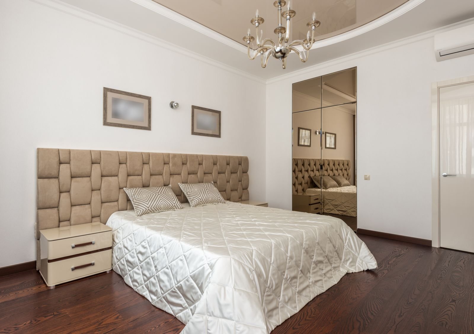 Nordic Bed Frame & Headboard Set 167cm